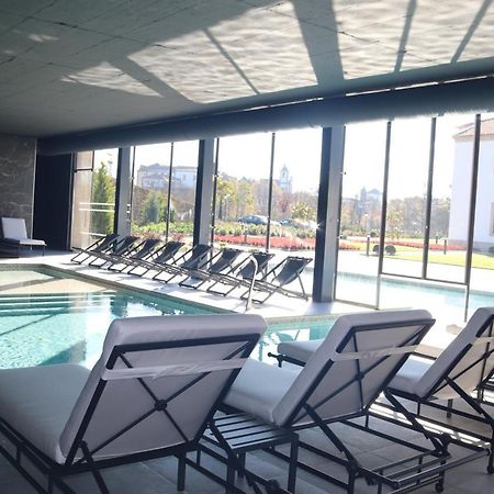 Solar Do Requeijo By Luna Hotels & Resorts Arcos de Valdevez Exteriér fotografie The indoor pool at the hotel
