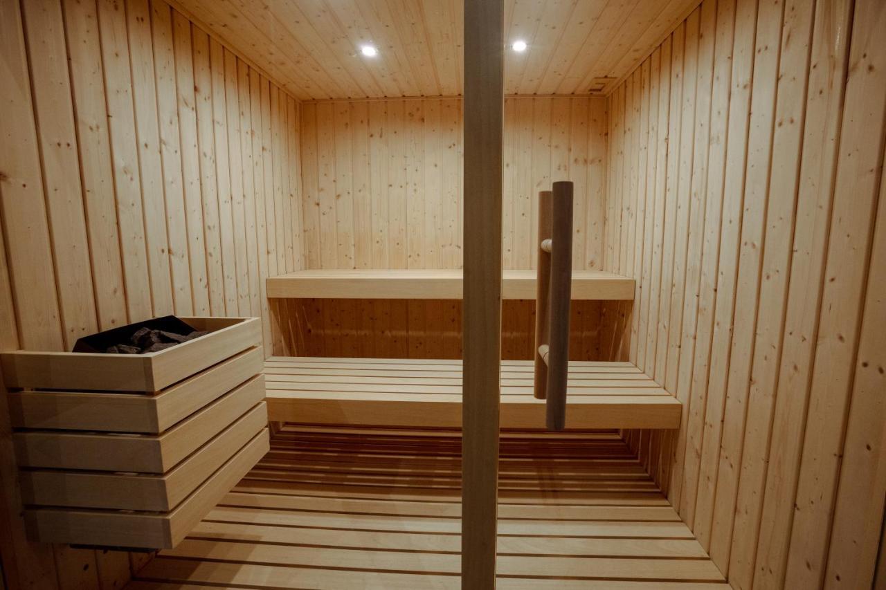 Solar Do Requeijo By Luna Hotels & Resorts Arcos de Valdevez Exteriér fotografie A Finnish sauna
